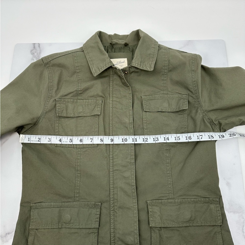 Universal Thread Army Green Cargo Utility Jacket XS - Picture 10 of 14